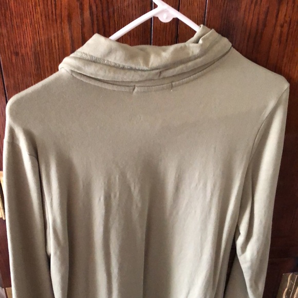 Cute army green comfy dress! But Coffee First! - Picture 4 of 5